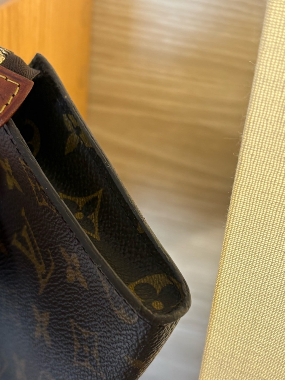 Auth LOUIS VUITTON Monogram Bucket PM Accessory Pouch - Picture 9 of 12